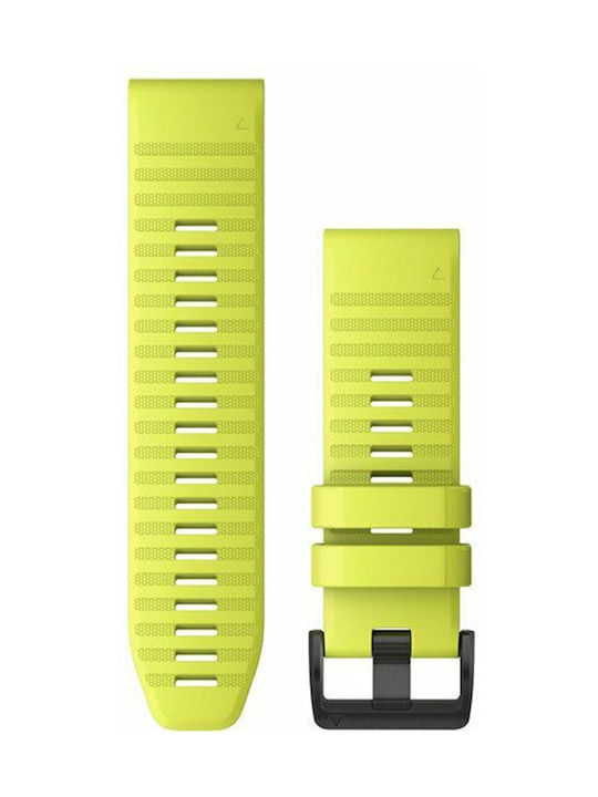 Garmin Λουράκι Σιλικόνης Amp Yellow (Fenix 3 / 5X / 5X Plus / 6X / 6X Pro / 7X / 7X Pro / 8 (51mm)) 010-12864-04
