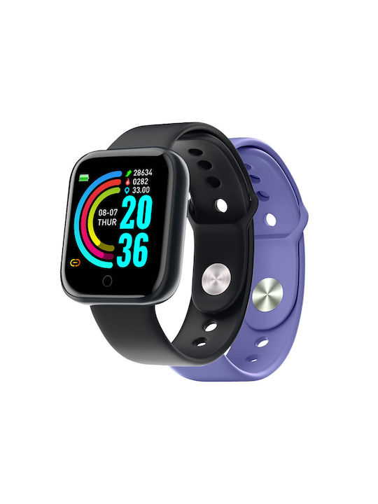 Celly Λουράκι Μωβ ( Smartwatch Trainer 1.44'') 411.201885
