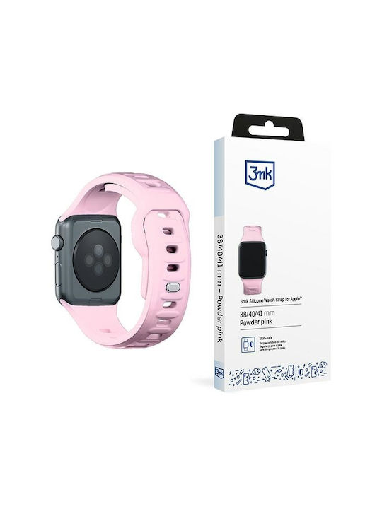 3MK Λουράκι Σιλικόνης Ροζ (Apple Watch 38/40/41mm)