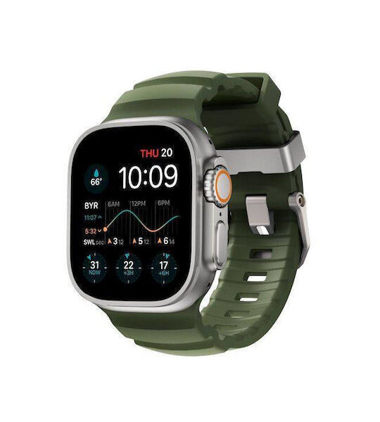 Nomad Rocky Point Sport Λουράκι Πράσινο (Apple Watch 44/45/46mm/Ultra 49mm)