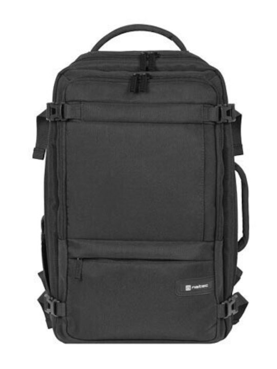 Natec Lite Τσάντα Πλάτης για Laptop 15" σε Καφέ χρώμα