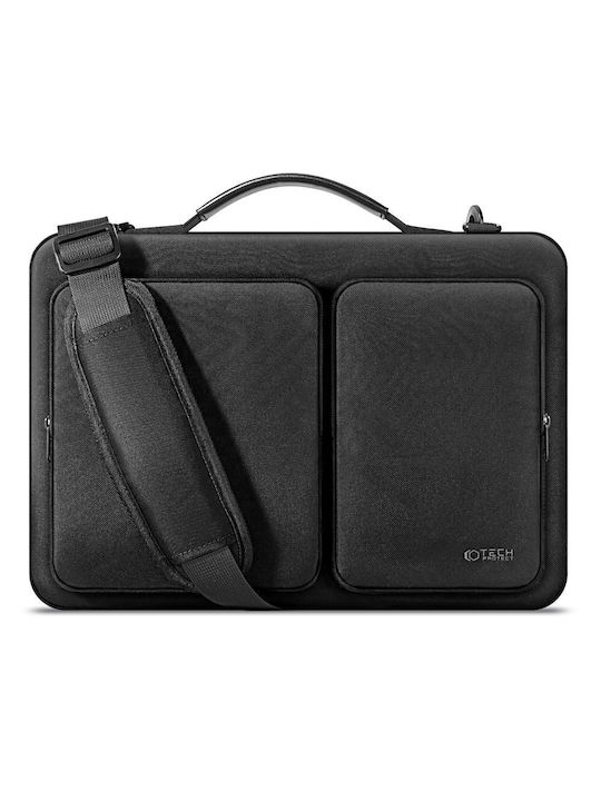 Tech-Protect Defender Τσάντα Ώμου / Χειρός για Laptop 16" σε Μαύρο χρώμα