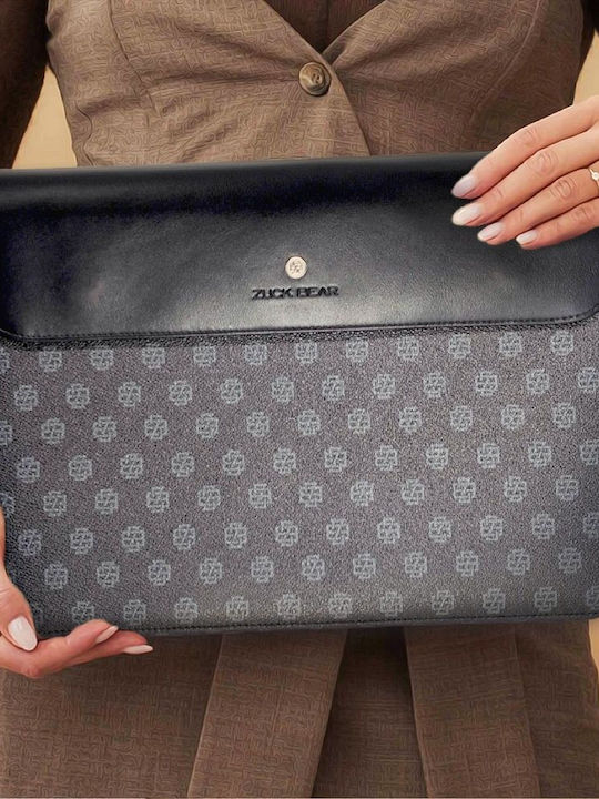 Zuck Bear Τσάντα Ώμου / Χειρός για Laptop 15.6" σε Μαύρο χρώμα