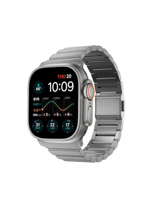 Nomad Λουράκι Ανοξείδωτο Ατσάλι Titanium (Apple Watch 44/45/46mm/Ultra 49mm)