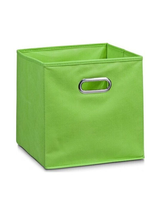 Zeller Zeller Λείο Κουτί Άνοιγμα 28x28x28cm Πράσινο