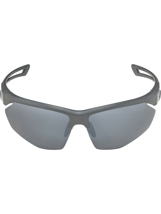 Alpina Unisex Γυαλιά Ηλίου με Γκρι Σκελετό και Γκρι Φακό A8635332