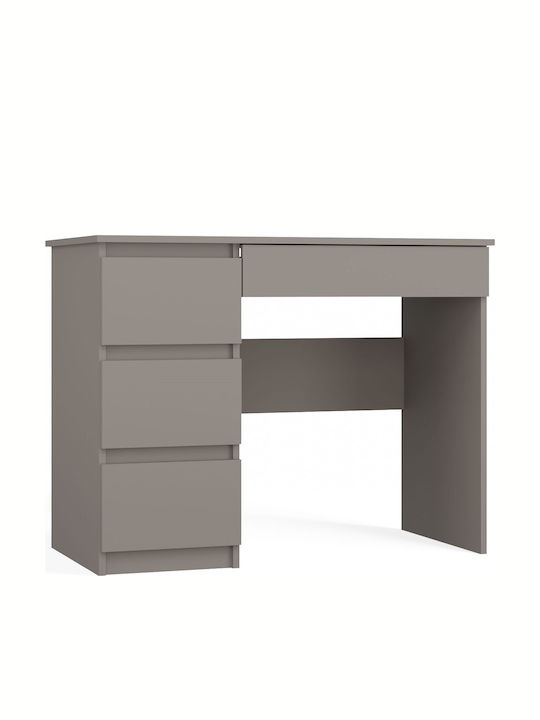 Γραφείο Biurko Mijas Ξύλινο Γκρι 130x51x76εκ.