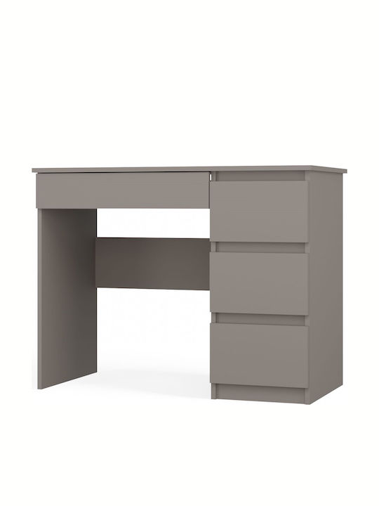 Γραφείο Biurko Mijas Ξύλινο Πηλό Γκρι 130x51x76εκ.