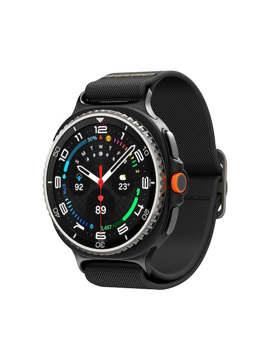 Spigen Fit Lite Λουράκι Υφασμάτινο Μαύρο (Galaxy Watch 8 / 8 Classic) AMP10117