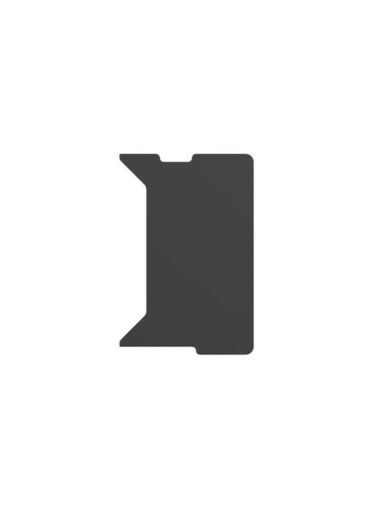 Genesis Επέκταση Γραφείου σε Μαύρο Χρώμα 50x50x1.8cm NDS-2281