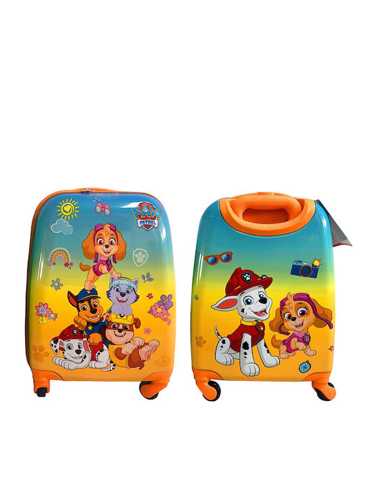 Marko Παιδική Βαλίτσα Ταξιδίου Καμπίνας Σκληρή Κίτρινη με 4 Ρόδες Ύψους 48εκ. 5903990