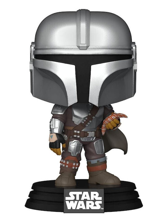 Funko Pop! Television: Star Wars - The Mandalorian with Pouch 585 Bobble-Head