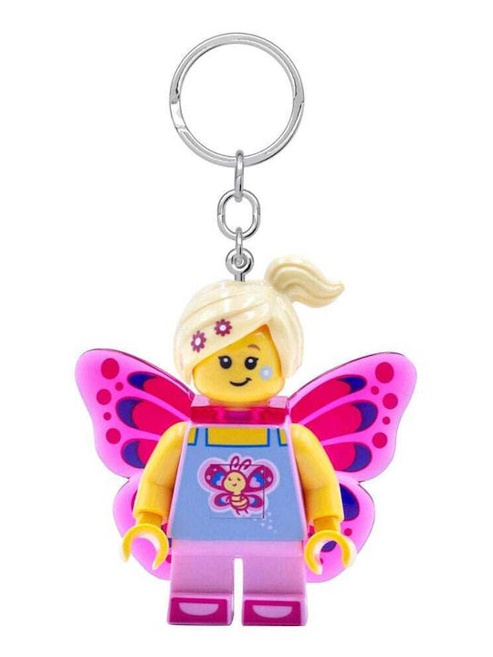 fixedratio_20250914084759_lego_iconic_light_up_keychain_butterfly_girl_8_cm Lego Iconic Light-up Keychain Butterfly Girl 8 Cm - Image 1