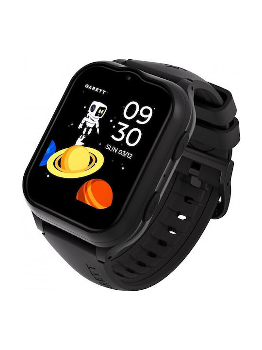 Garett Παιδικό Smartwatch με GPS & Κάμερα Μαύρο