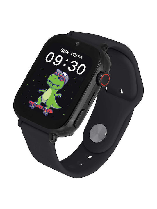 Garett Παιδικό Smartwatch με Κάμερα Μαύρο
