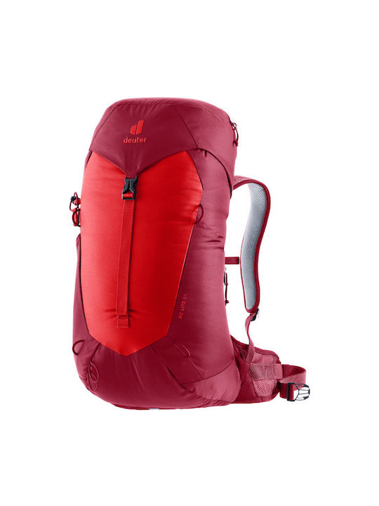 Deuter Ac Lite Ορειβατικό Σακίδιο 24lt Αδιάβροχο Κόκκινο Daypack
