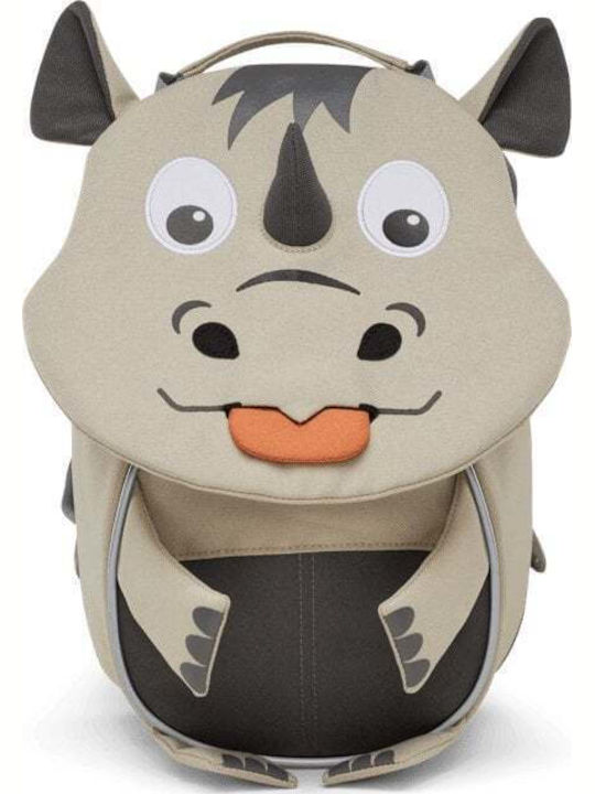 Affenzahn Affenzahn Little Friend Rhino Backpack Beige Grey