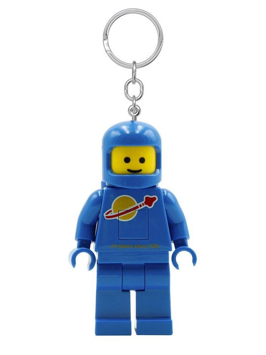 LEGO Μπρελόκ Μεταλλικό με Led Μπλε LGL-KE10