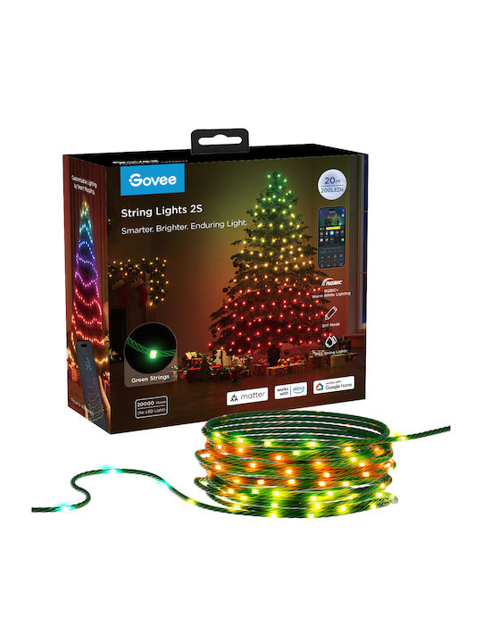 Λαμπάκια LED 20μ. RGB σε Σειρά H80C4C41