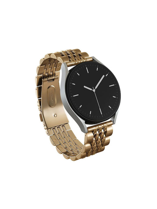 Burga Chic Royal Λουράκι Ανοξείδωτο Ατσάλι Χρυσό (Universal 20mm)