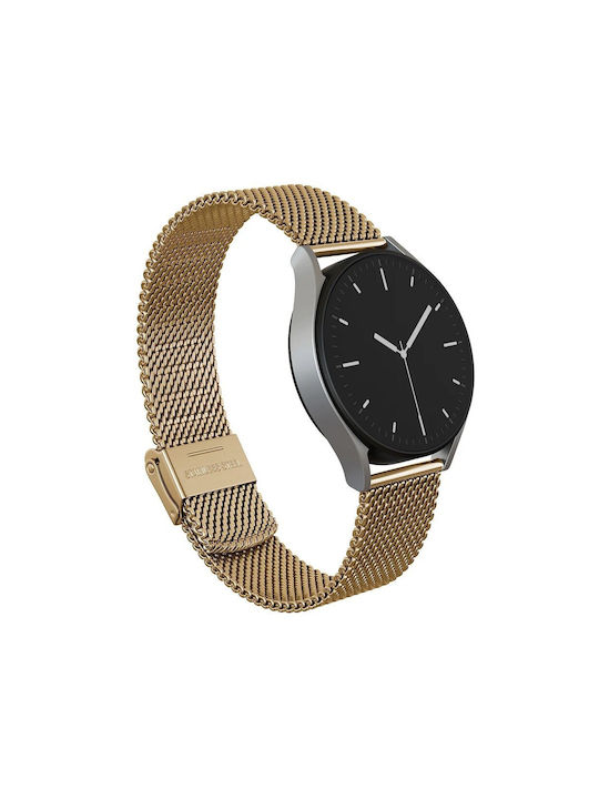 Λουράκι Burga Metal Mesh Elegance Universal 22 Mm Gold