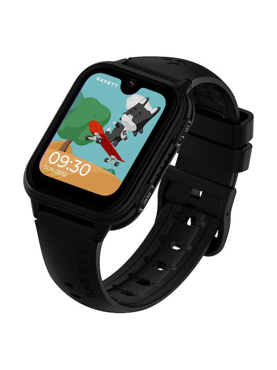 Garett Παιδικό Smartwatch με GPS & Κάμερα Μαύρο