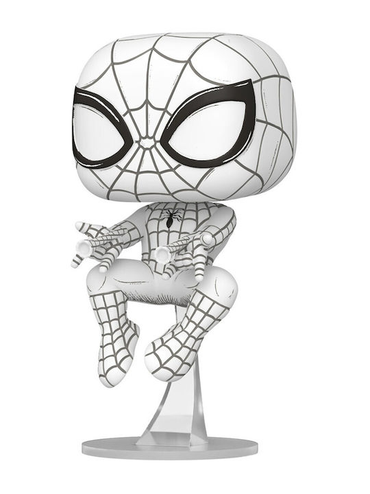 Funko Pop! Marvel: Marvel - Spider-Man (Sketched) 1574 Bobble-Head Special Edition
