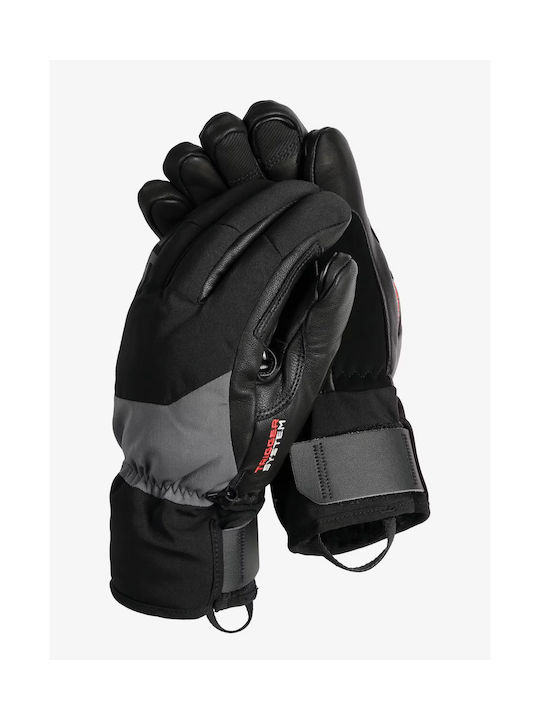 Leki 654838301080 Ανδρικά Γάντια Σκι & Snowboard Μαύρα