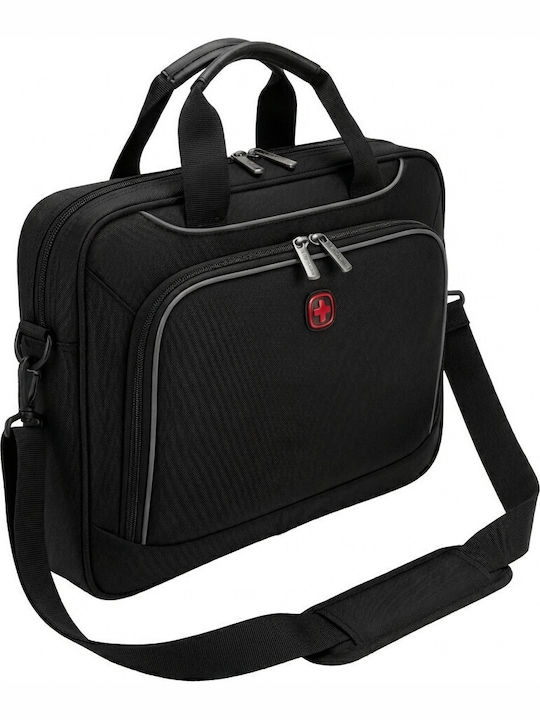 Wenger Prospectus Τσάντα για Laptop 14" σε Μαύρο χρώμα