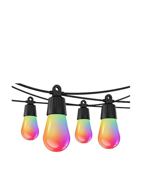 Lepro Στεγανή Γιρλάντα Φωτισμού 15m ZB1-15-EU