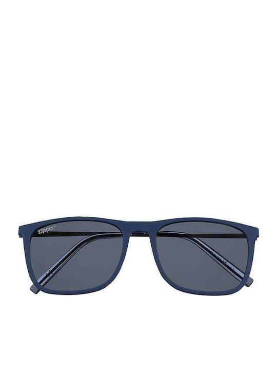 Zippo Unisex Γυαλιά Ηλίου με Μπλε Σκελετό και Μπλε Φακό OB237-5