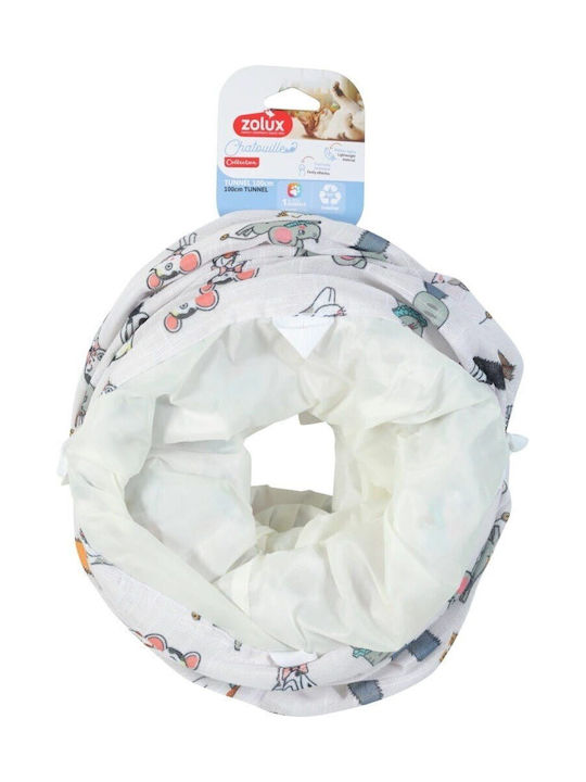 Zolux Chatouille Tunnel Cats Mice Pattern Cat Toy 100cm