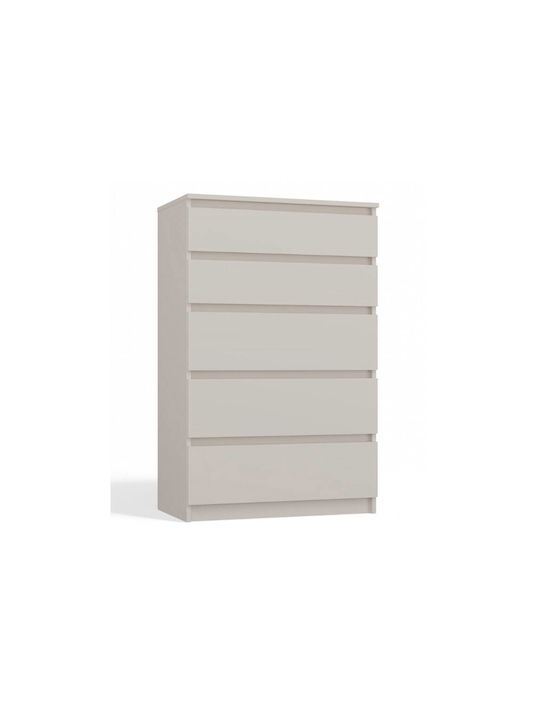 Συρταριέρα Αποθήκευσης Ξύλινη M-MP-K-MAL-M5-KASZ Μ70xΠ40xΥ110εκ.