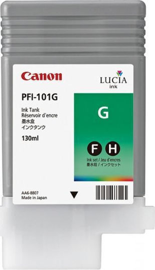 Canon PFI-101G Γνήσιο Μελάνι Εκτυπωτή InkJet Πράσινο (0890B001)