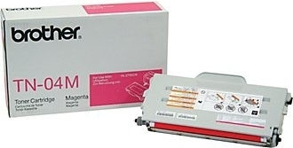 Brother TN-04M Γνήσιο Toner Laser Εκτυπωτή Ματζέντα 6600 Σελίδων TN-04M