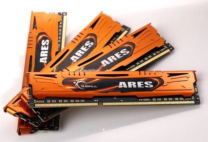 G.Skill Ares DDR3 32GB RAM με 4x8GB Modules και Ταχύτητα 1600 για Desktop F3-1600C10Q-32GAO