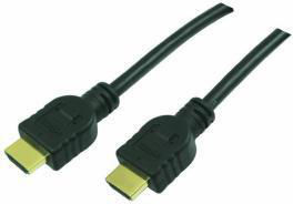 LogiLink CH0054 HDMI 1.4 Cable HDMI male - HDMI male 15m Μαύρο CH0054