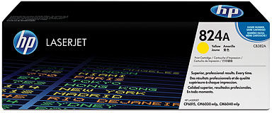 HP 824A Γνήσιο Toner Laser Εκτυπωτή Κίτρινο CB382YC