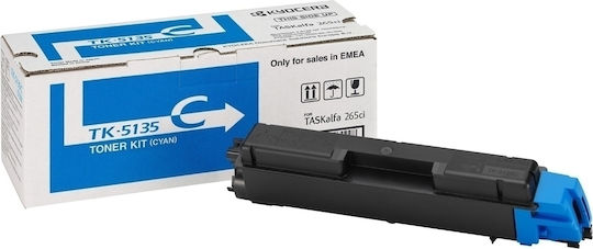 Kyocera TK-5135C Γνήσιο Toner Laser Εκτυπωτή Κυανό 5000 Σελίδων 1T02PACNL0