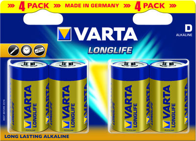 Varta Longlife D (4τμχ)
