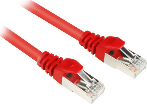 Sharkoon S/FTP Cat.6 Cable 3m Κόκκινο
