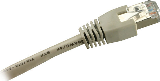 Sharkoon U/UTP Cat.6 Καλώδιο Δικτύου Ethernet 5m Γκρι 1τμχ
