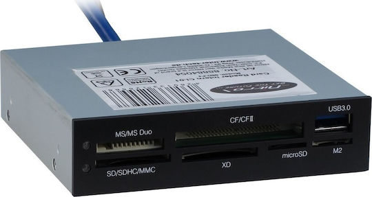 Inter-Tech CI-01 Εσωτερικό Card Reader USB 2.0 / USB 3.0 για SD/microSD/MemoryStick/xD
