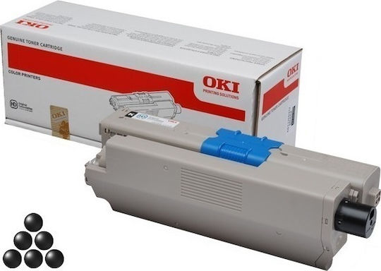 OKI Black Toner Γνήσιο Toner Laser Εκτυπωτή Μαύρο 7000 Σελίδων 44973512