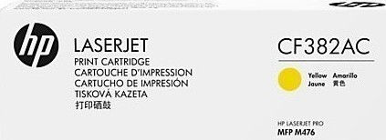 HP 312A Γνήσιο Toner Laser Εκτυπωτή Κίτρινο 2700 Σελίδων CF382AC