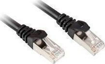 Sharkoon S/FTP Cat.6 Cable 1m Μαύρο