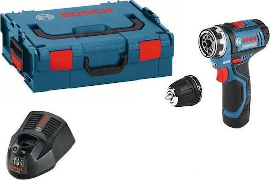 Bosch GSR 12V-15 FC Δραπανοκατσάβιδο Μπαταρίας 12V 2x2Ah 06019F6001
