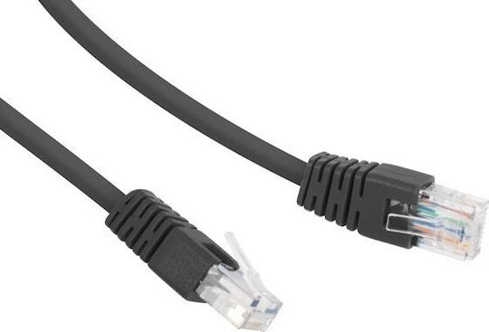 Cablexpert U/UTP Cat.6 Καλώδιο Δικτύου Ethernet 0.25m Μαύρο 1τμχ PP6U-0.25M/BK