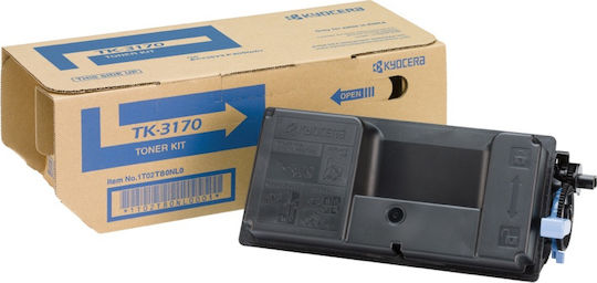 Kyocera TK-3170 Γνήσιο Toner Laser Εκτυπωτή Μαύρο 15500 Σελίδων (1T02T80NL0 1T02T80NL1 1T02T80NLC)