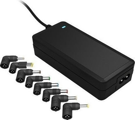 Natec Universal Φορτιστής Laptop 65W χωρίς Καλώδιο Τροφοδοσίας και με σετ βυσμάτων NZU-0990